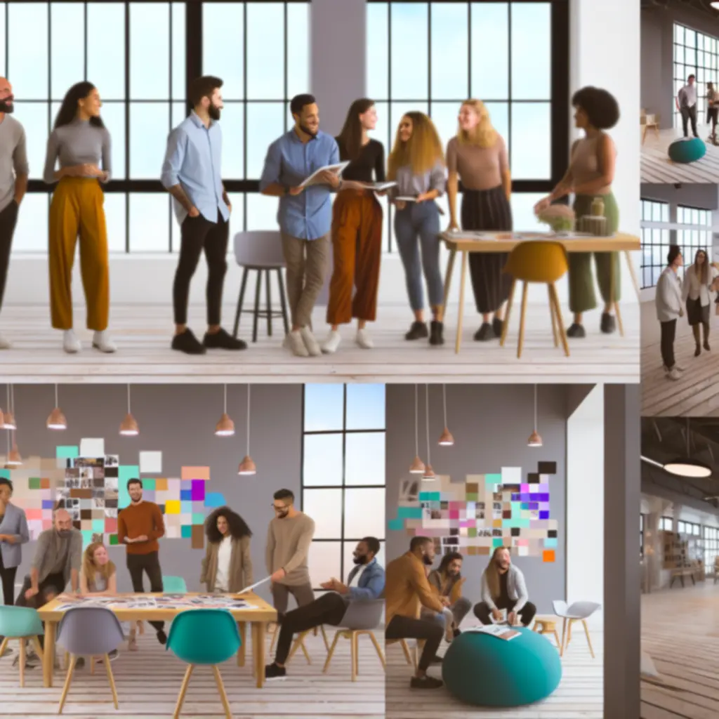 Het BeginNuNL Studio team — choreografen, ontwerpers en strategen