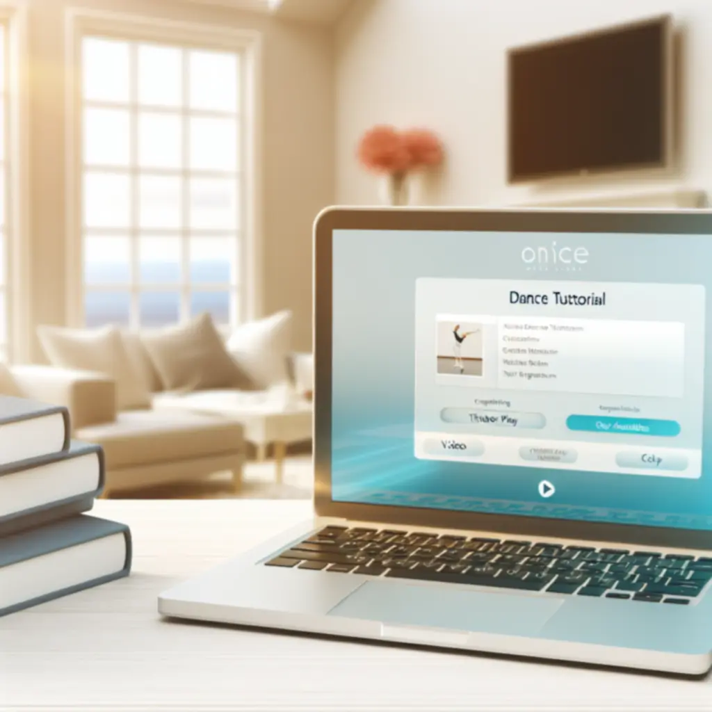 Schermafbeelding van het online lesplatform met videolessen en feedbacktools